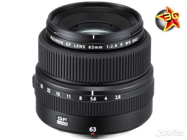 Объектив Fujifilm Fujinon GF 63mm f/2.8 R WR