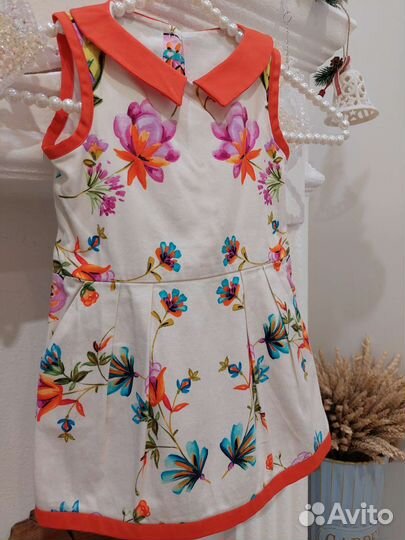 Платье для девочки 86 92