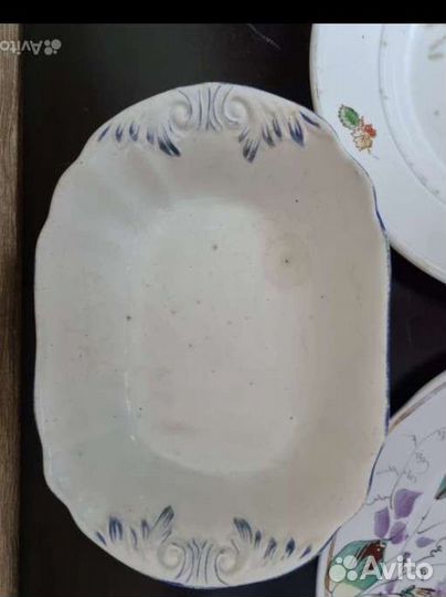 Фарфор Кузнецов блюдо тарелка чашка старинная