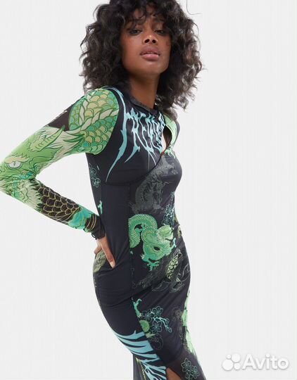 Платье Bershka