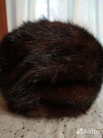 Норковая шапка женская