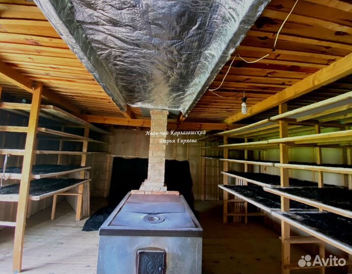 Иван-чай листовой и гранулированный с таёжной чаго