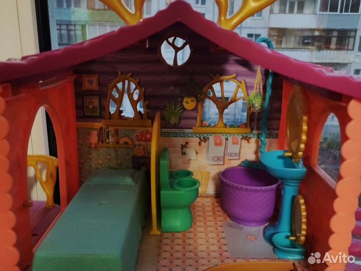 Домик энчантималс (олень в комплекте, но без куклы