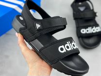 Мужские сандалии new Adidas с белым logo