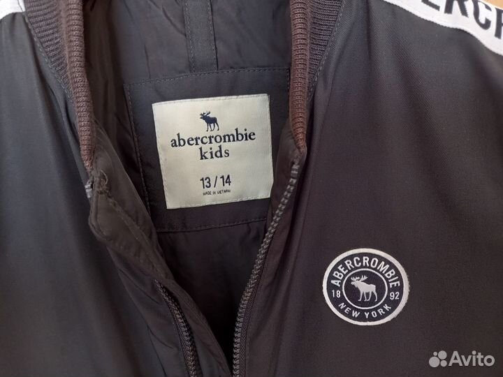 Куртка ветровка abercrombie kids р.13-14 лет