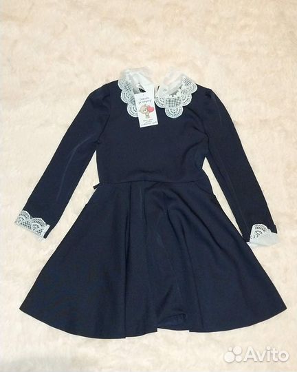 Платье школьное для девочки 128/134 рост новое