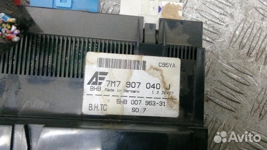 Блок управления печки и климат-контроля seat alham