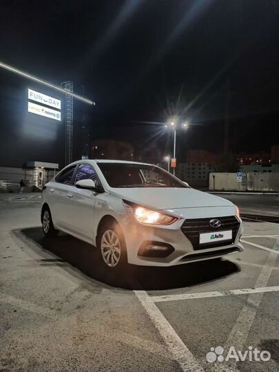 Hyundai Solaris 1.4 AT, 2018, 79 000 км