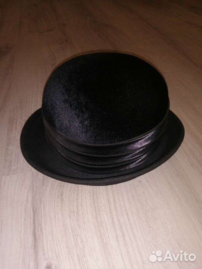 Шляпа женская черная