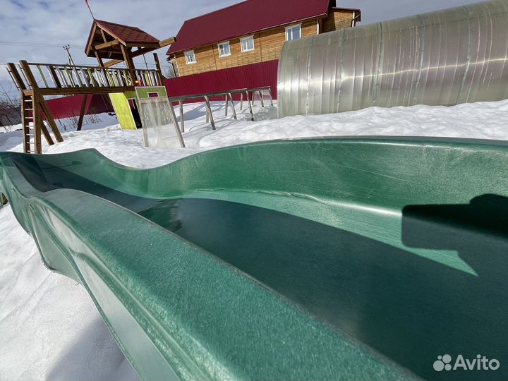 Детская горка пластиковая бу