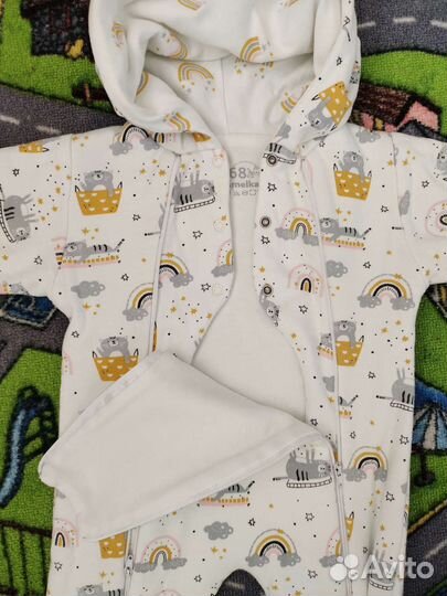 Комбинезон х/б демисезон Тюрбан в подарок