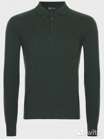 Поло из тенселя и шерсти Cudgi