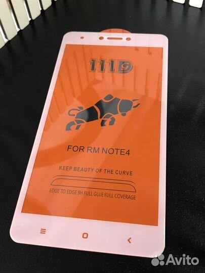 Защитное стекло Xiaomi Redmi note4x