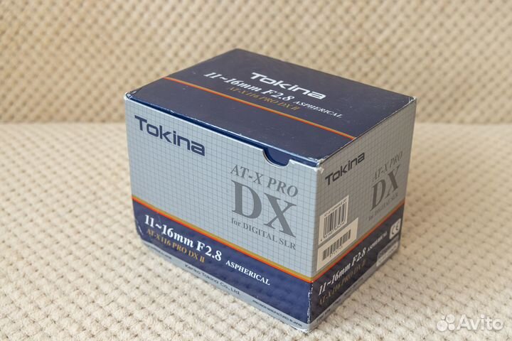 Tokina AT-X 11-16mm f/2.8 Pro DX II для Canon EF-S