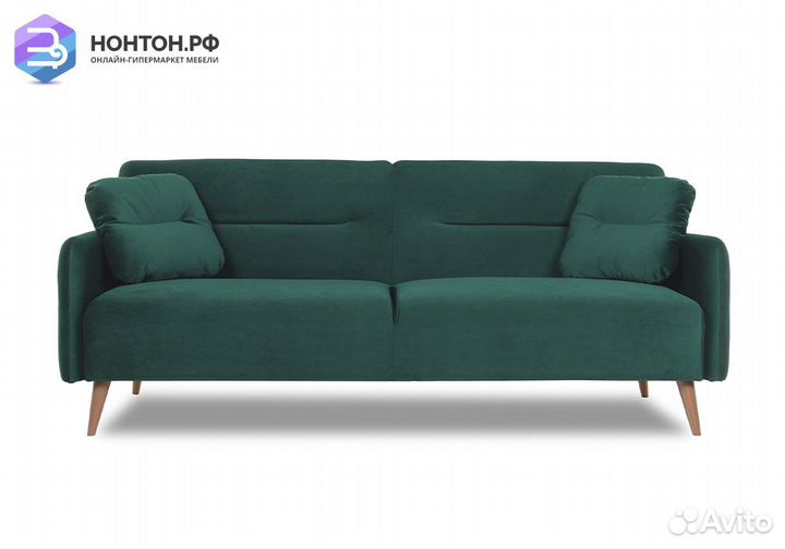 Диван книжка Хюгге зелёный