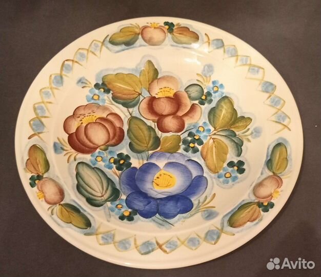 Тарелка настенная зик