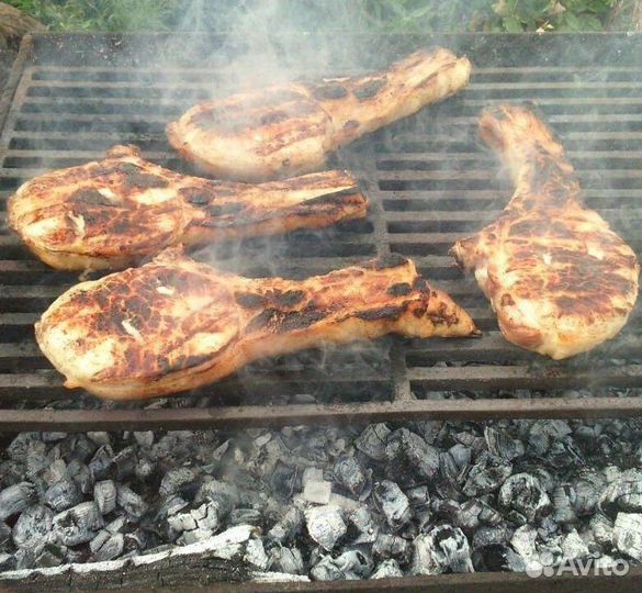 Решётка-гриль чугунная