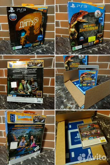 Диски и картриджи PS1, PS2, PS3, Wii, Switch