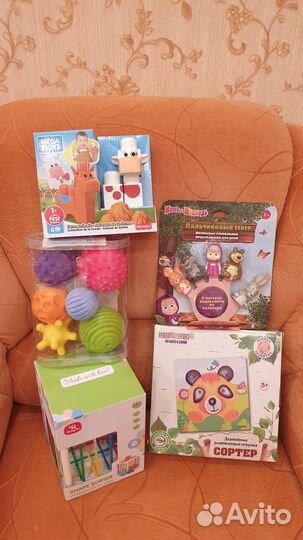 Развивающие игрушки 3 мес 9 мес 1 год 3 года 5 лет