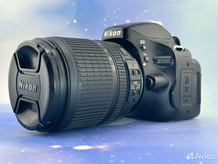 Nikon D5100 Kit 18-105mm (sn 91104)