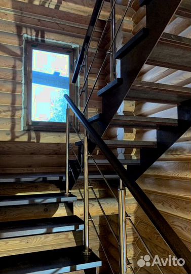 Лестница на дачу. Опытные мастера