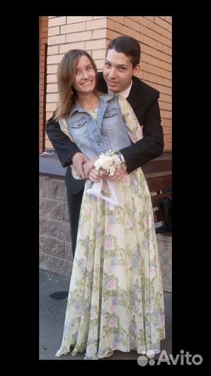 Платье в пол