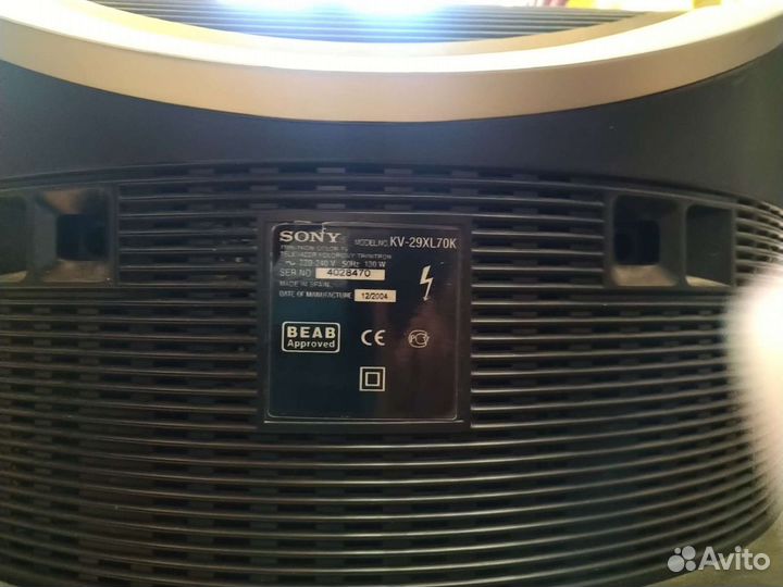 Телевизор sony wega