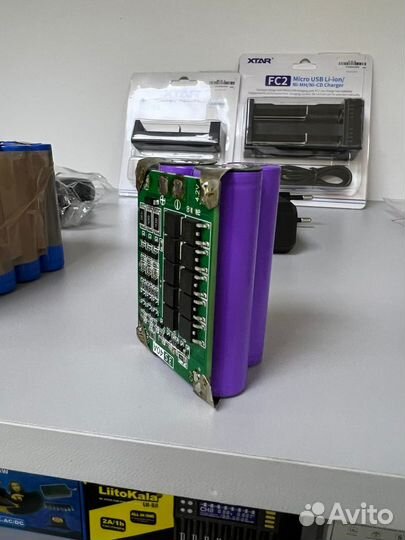 Готовый аккумулятор Li-ion для 12v шуруповерта