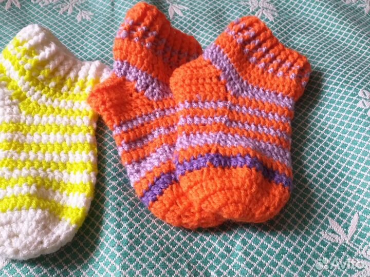 Носки вязаные детские