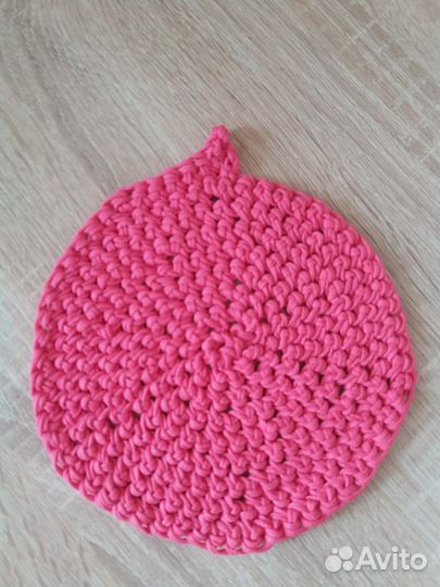 Новые прихватки круглые хлопковые ручная выязка