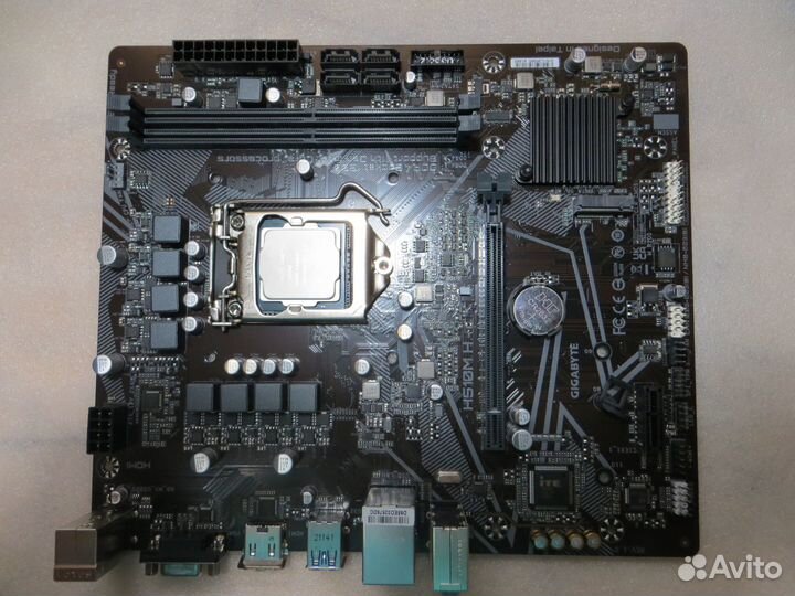 Сборка s1200 i3-10100F + материнка