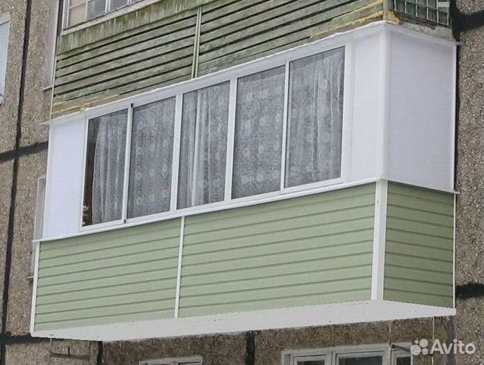 Отделка балконов и лоджий