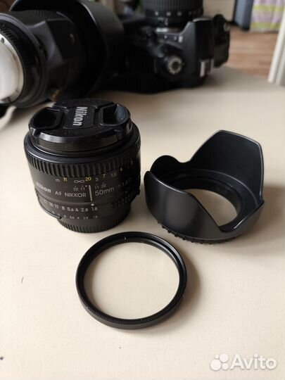Объектив Nikon 50mm 1 8 af