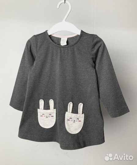 Фирменные вещи пакетом девочке 80 hm zara