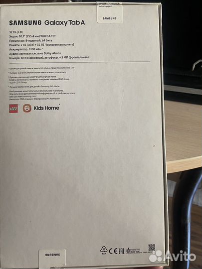 Планшет samsung Tab A