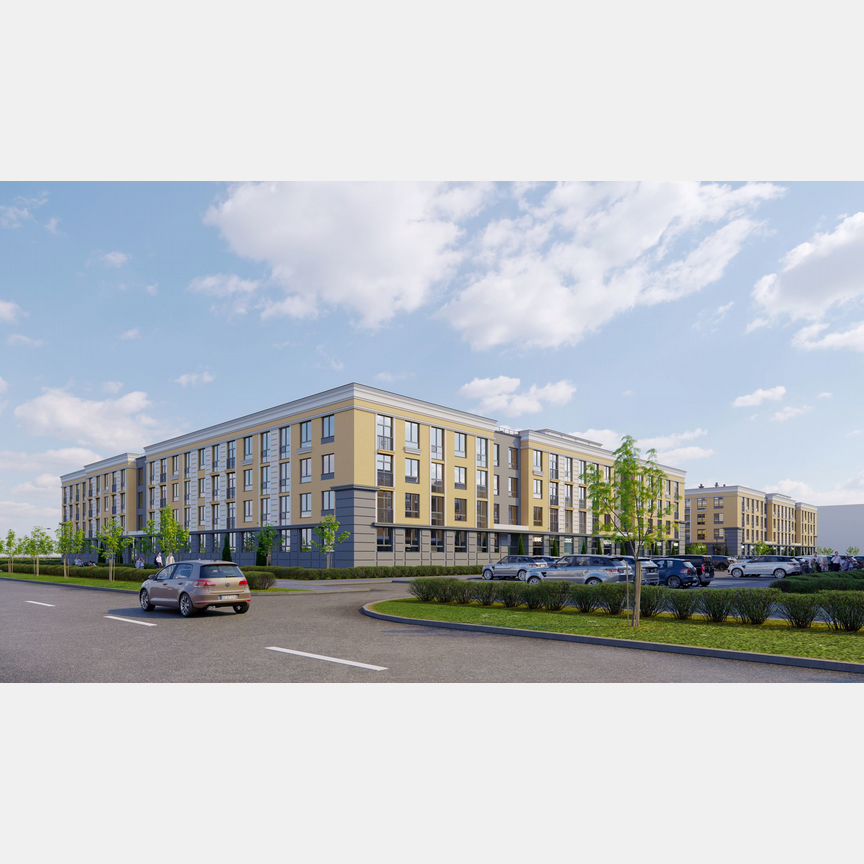 1-к. квартира, 38 м², 1/4 эт.