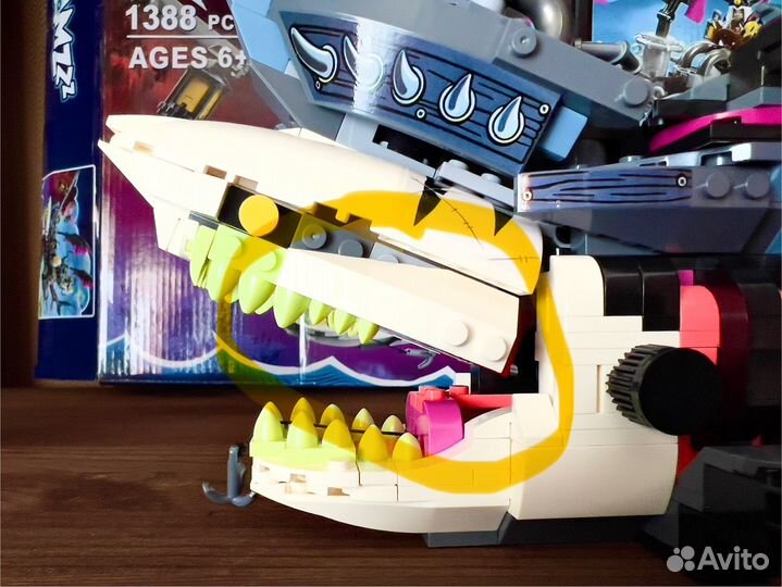 Lego (Аналог) Dreamzzz Кошмарный корабль акула