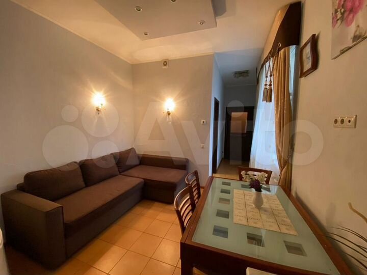 1-к. квартира, 50,9 м², 1/4 эт.