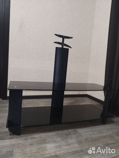 Стеклянная тумба под тв телевизор