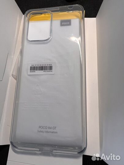 Poco x4 gt чехол оригинал из комплекта новый