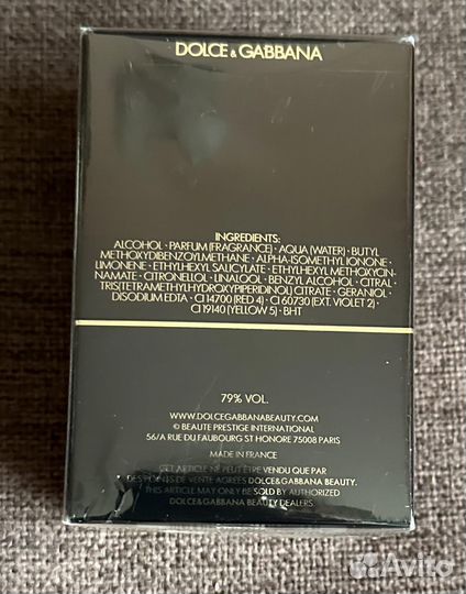 Dolce&gabbana The Only One 50 мл