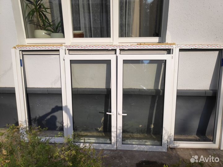 Окна пластиковые пвх бу 1540x