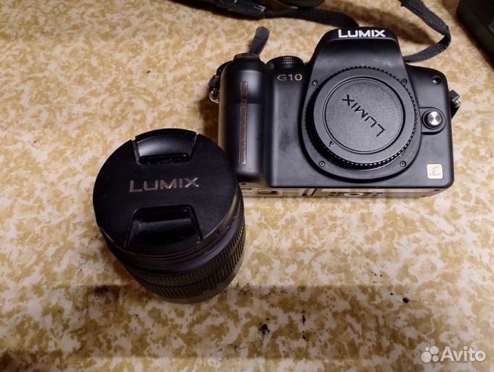 Фотоаппарат Panasonic Lumix DMC-G10 Kit(С)