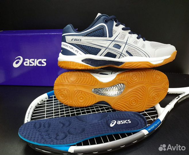 Кроссовки Asics теннис 42-45 артикул 2219 серый