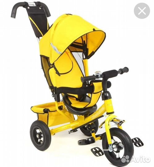 Трёхколесный велосипед коляска