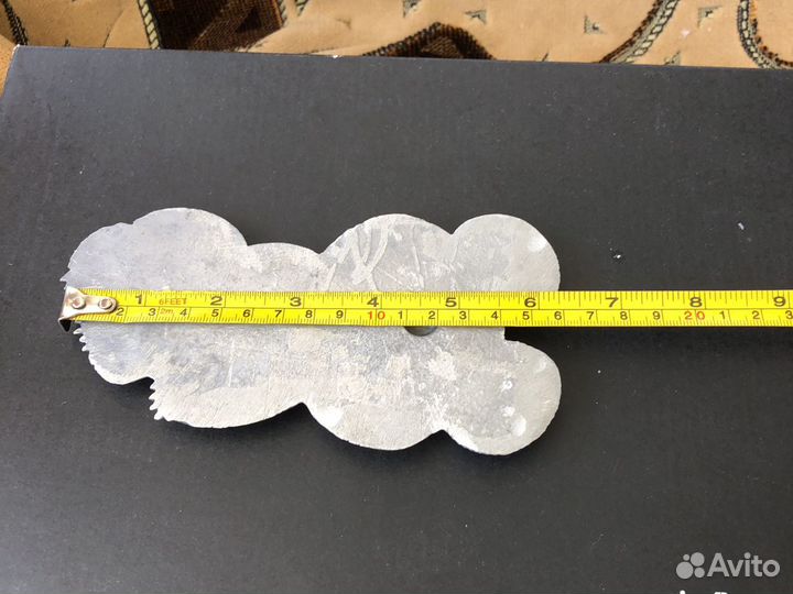 Олимпийский мишка алюминиевый