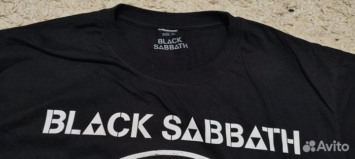 Оригинальные футболка и бейсболка Black Sabbath