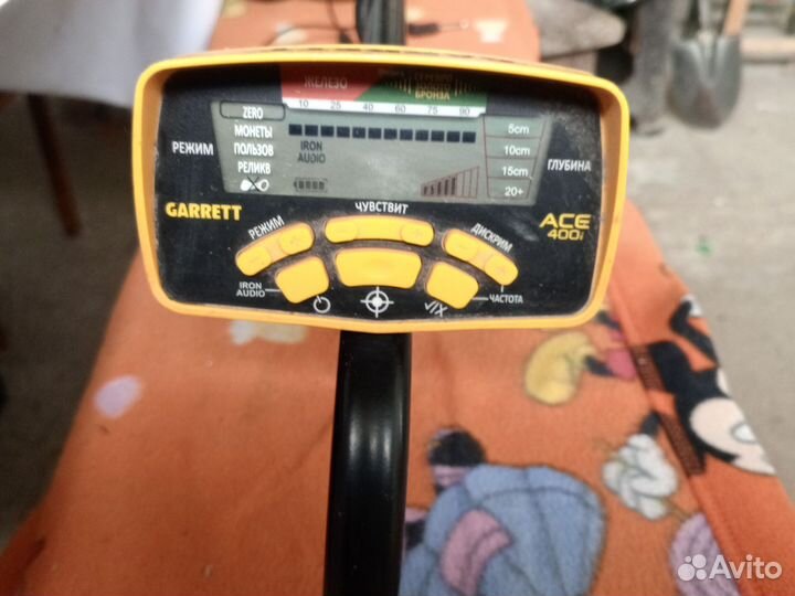 Металлоискатель бу garret ace 400i