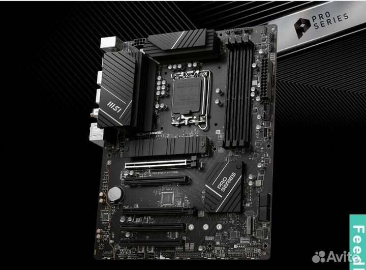 Материнская плата Msi Pro B760-P Wi-Fi DDR4