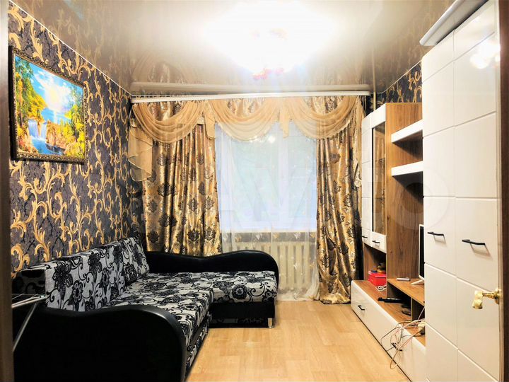 3-к. квартира, 56,5 м², 1/4 эт.